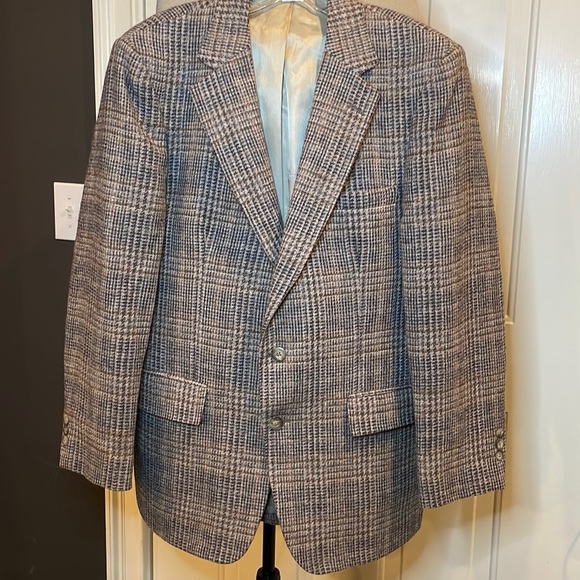 Wool Tweed Sportcoat (see size measurements)